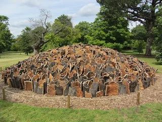 Cork Dome , 2012, David Nash at Kew Gardens