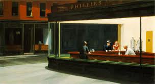 Night Hawks, Edward Hopper, 1942, oil on canvas (Image courtesy of the Art Institute of Chicago