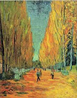 Alychamps , Vincent Van Gogh, 1888, oil on canvas, Private collection