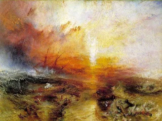The Slave Ship, J.M.W. Tuner, oil on canvas, 1840, (Image courtesy of the Museum of Fine Arts, Boston)