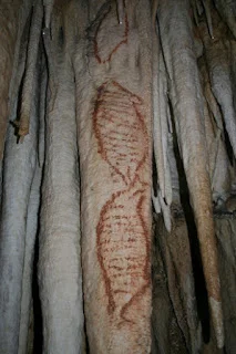 Rupestrian Art, Nerja Caves, Andalucia