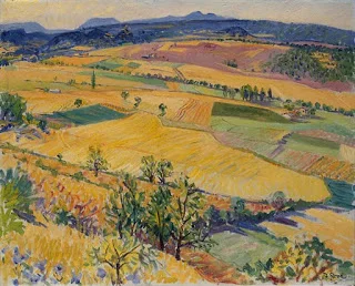 Paysage du Luberon, Frederick Gore, (image courtesy of Charlotte Bowskill Fine Art)