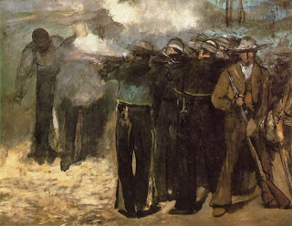 The Execution of Emperor Maximilian , 1867.. (Image courtesy of the Fine Arts Museum, Boston)