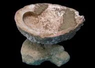 Abalone shell for mixing Pigments, Blombos Cave, South Africa