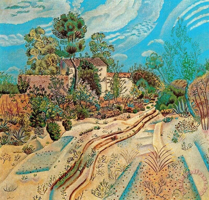 L’ornière, The Rut , 1918, Joan Miró, Private Collection