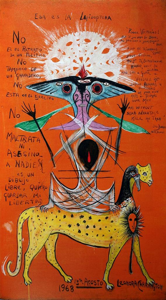 Lepidoptera,. 1968, Leonora Carrington