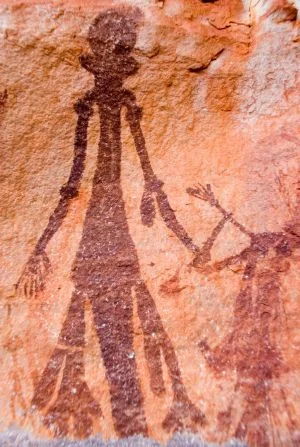 Bradshaw figure, ( courtesy of the Bradshaw Foundation).