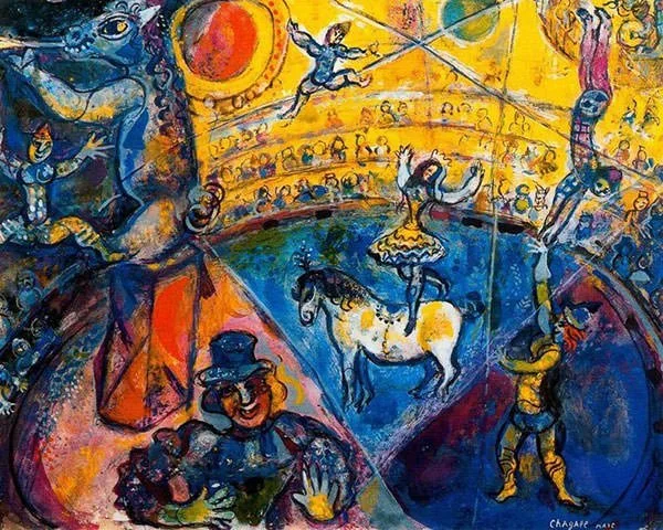 Circus Horse, 1964, Marc Chagall
