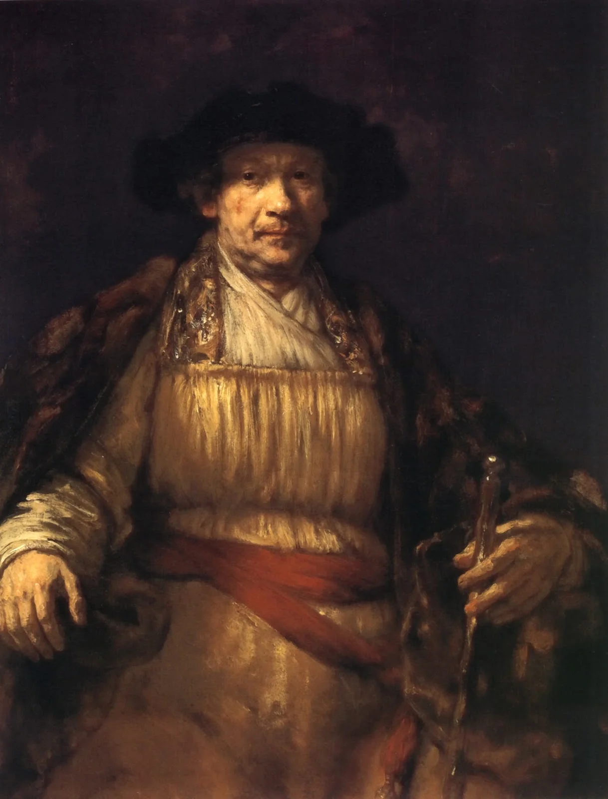 Rembrandt Self-Portrait, 1658 (Image courtesy of Frick Collection. New York.)