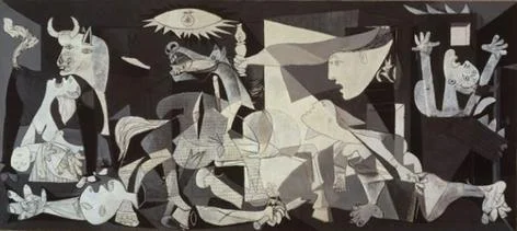 Guernica, Pablo Picasso (Image courtesy of the Reina Sofia Museum, Madrid)
