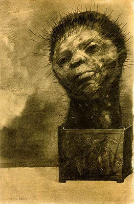 The Cactus Man 1881, Odilon Redon, Charcoal on paper (Image courtesy of Museum of Modern Art, New York )
