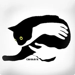 Positive and Negative Space, Feline Style