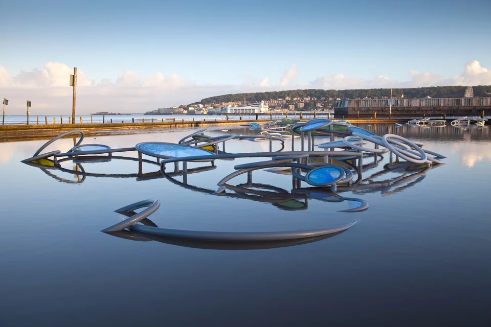 Wonders of Weston, Weston-Super-Mare. (Image courtesy of artist at http://www.ruthclaxton.)
