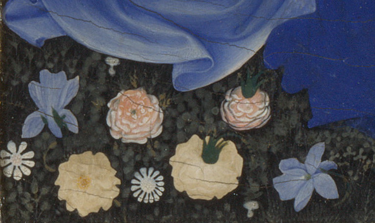 Detail of the Wilton Diptych