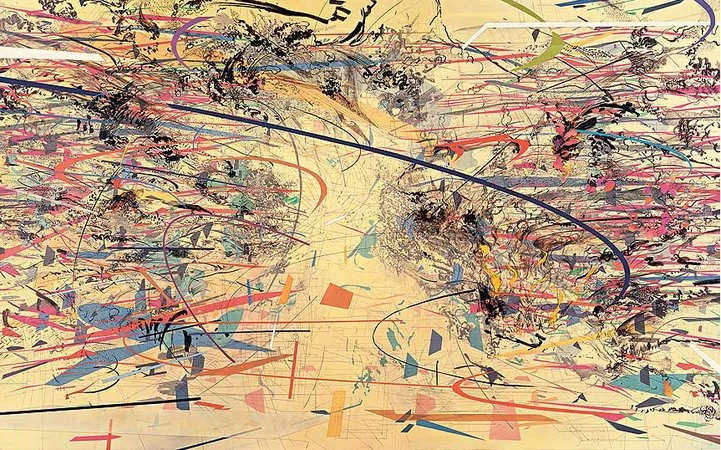 Disperson, Julie Mehretu, 2002