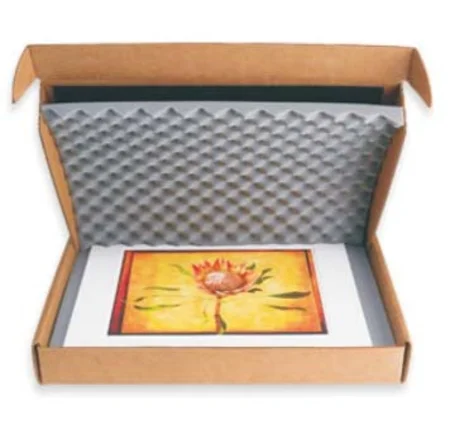 An Air Float box for shipping art safely