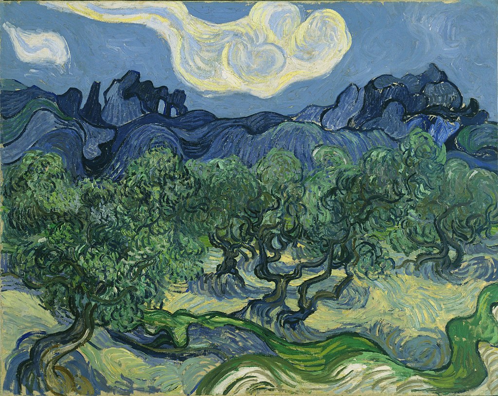 The Olive Trees, 1889, Vincent van Gogh, (Image courtesy of MOMA)