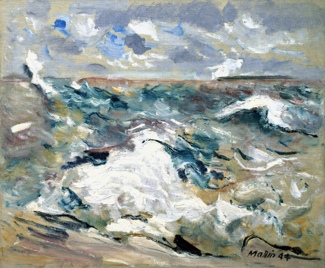 John Marin, Hurricane, 1944. Collection of the Indianapolis Museum of Art.