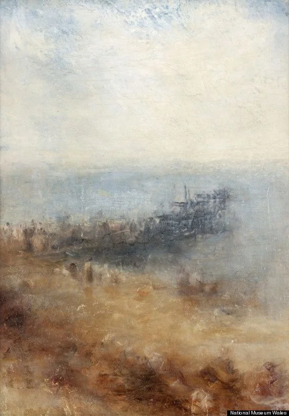 Jospeh Mallord William Turner Margate Jetty, National Museum of Wales