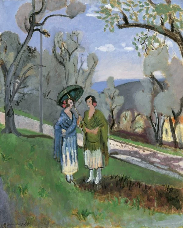 Conversation under the Olive Trees, H Matisse, 1921 (Image courtesy of Carmen Thyssen-Bornemisza Collection on loan at the Museo Nacional Thyssen-Bornemisza)