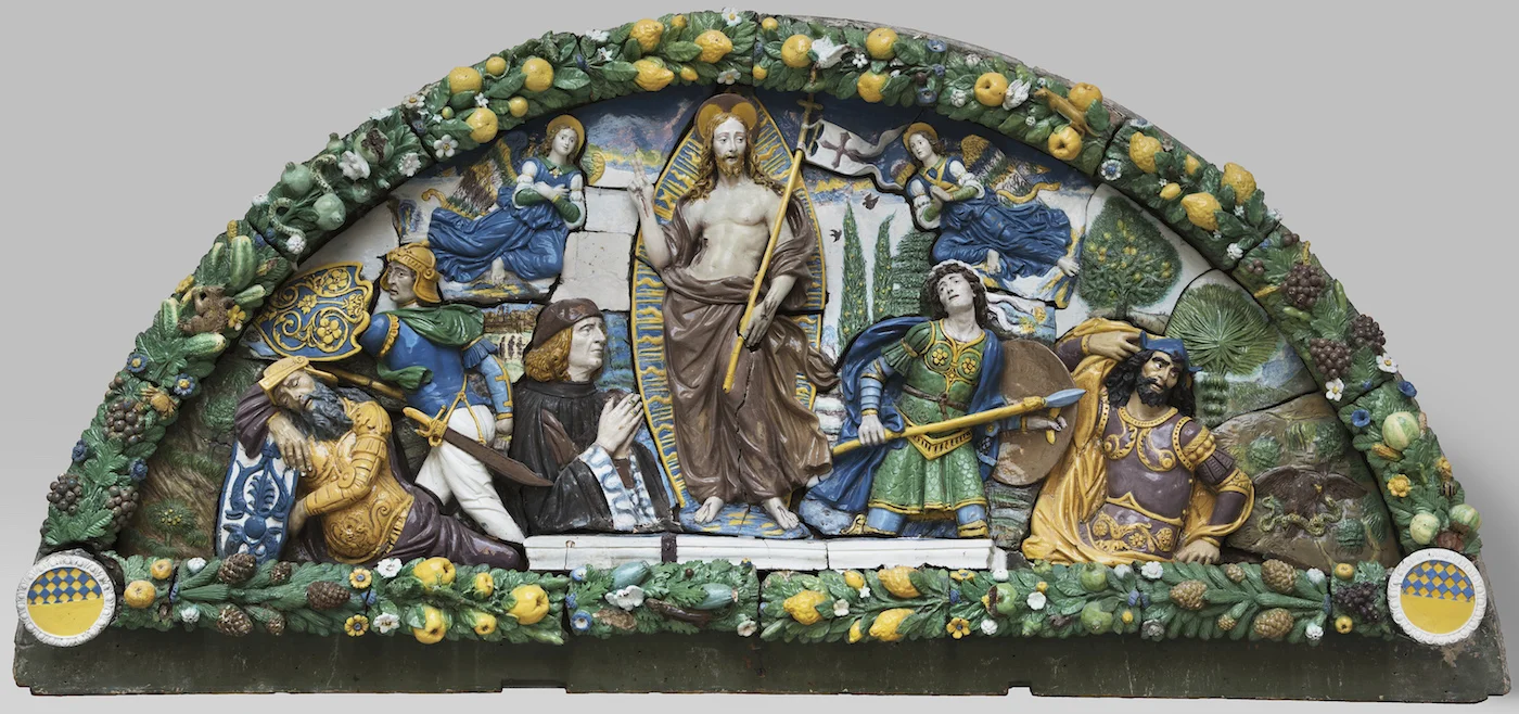 Resurrection of Christ ( c . 1520–24), Giovanni della Robbia. Brooklyn Museum, New York