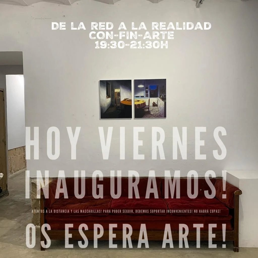 De la Red a la Realidad: Con-fin-arte on the Gallery Walls