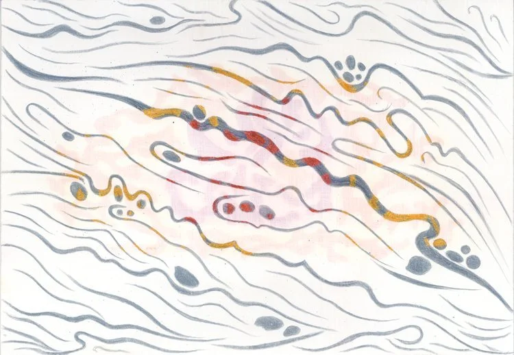 Flowing over Time Past I  (Fossils, Joya) 