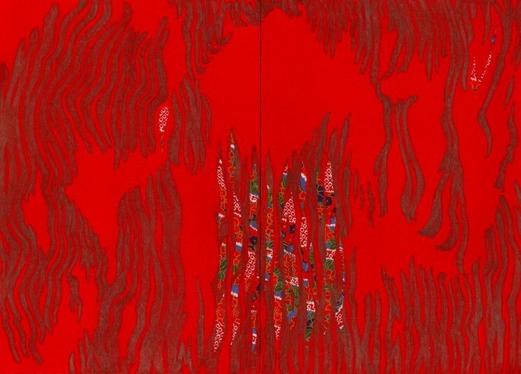 Paperbark Play I / II (Diptych) 