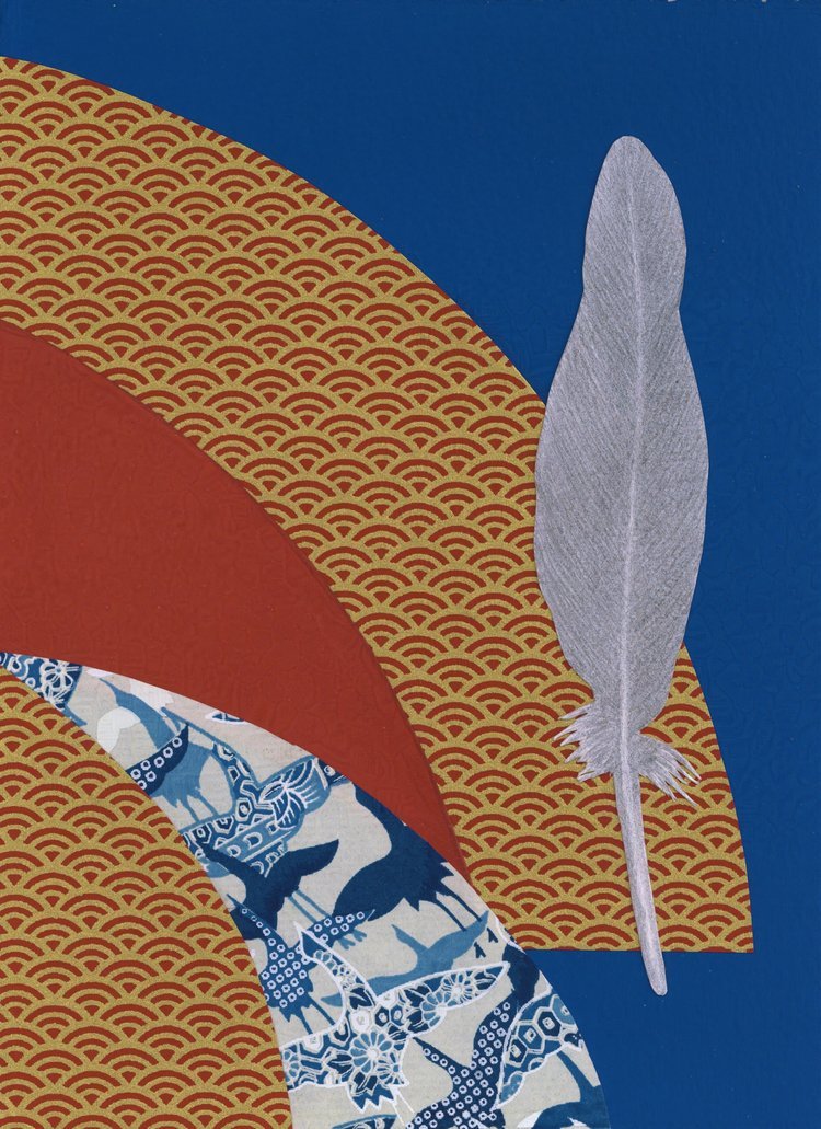 The Feather from Kyoto's Imperial Gardens  