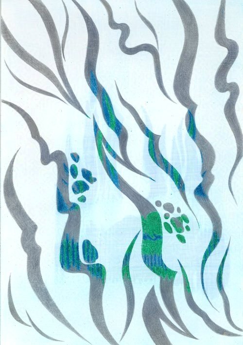 Flowing over Time Past III  (Fossils, Joya)  