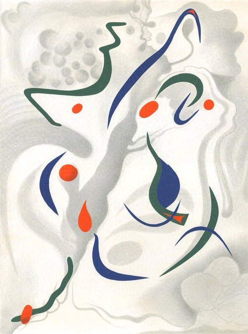 Pensando en Miró XIV