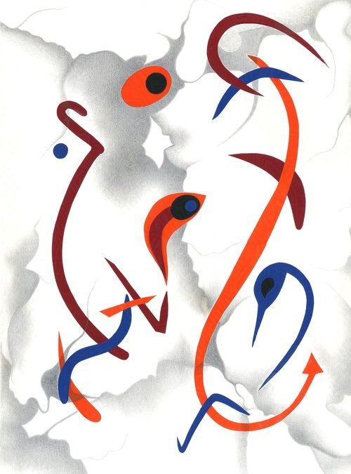 Pensando en Miró XVI