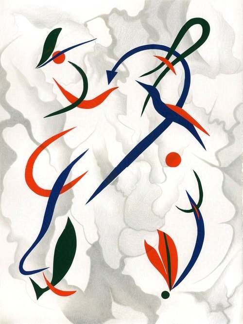 Pensando en Miró XXIV