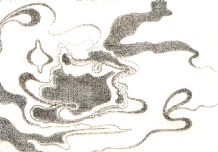 Pine Bark Swirls I