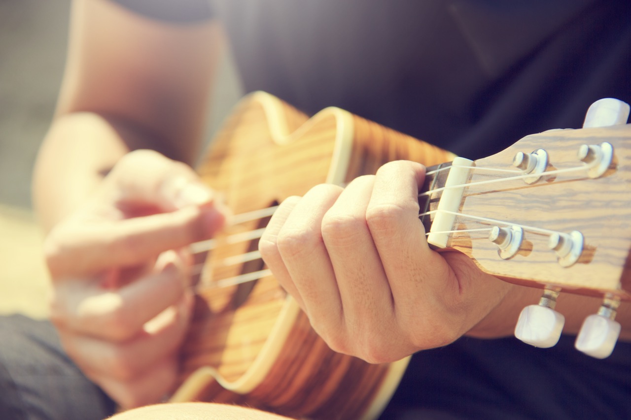 A ukulele is small