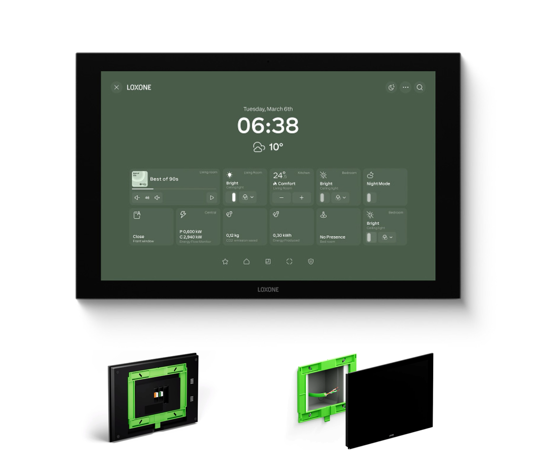 LOXONE WALL DISPLAY 10