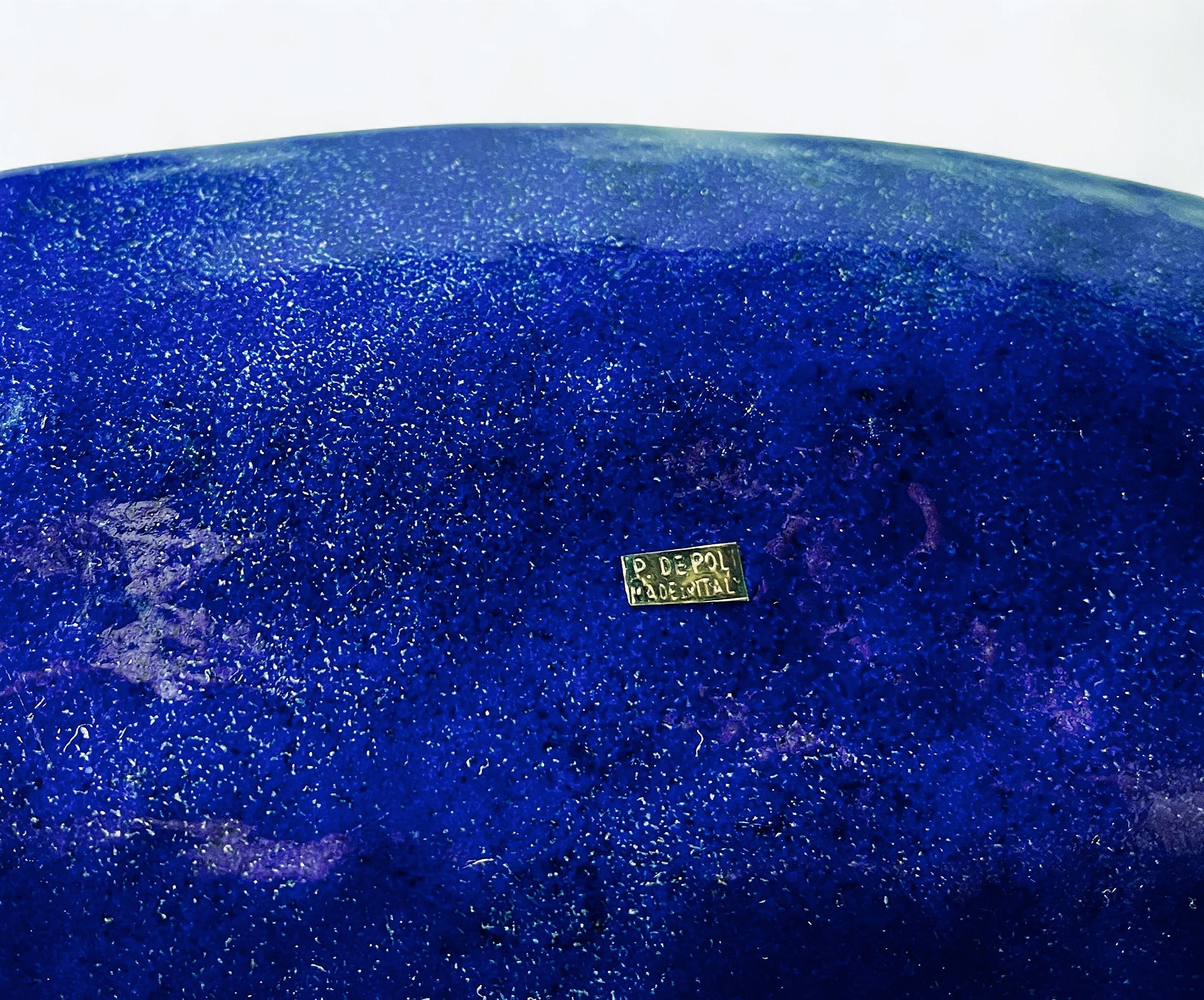Paolo De Poli, enameled copper plate, Gio Ponti