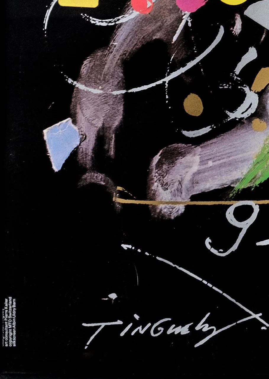 Jean Tinguely, Montreux Jazz Festival 1982, Silkscreen