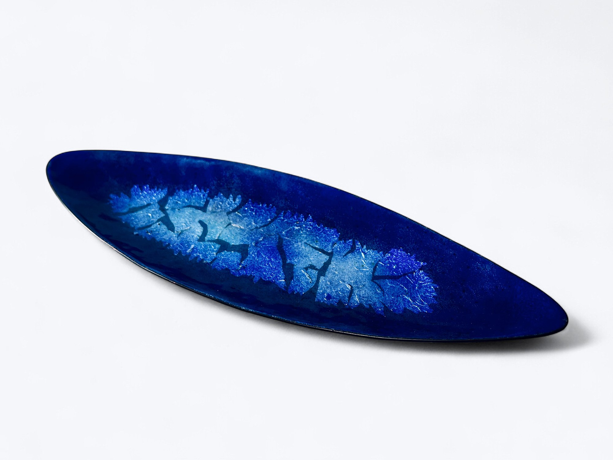 Paolo De Poli, enameled copper plate, Gio Ponti