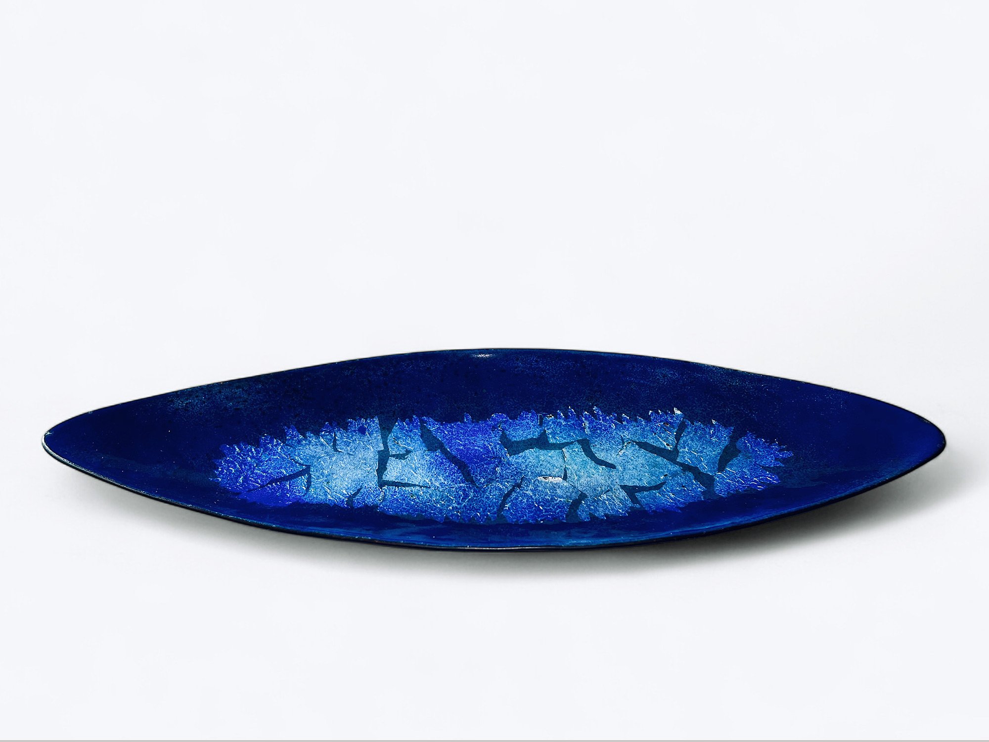 Paolo De Poli, enameled copper plate, Gio Ponti