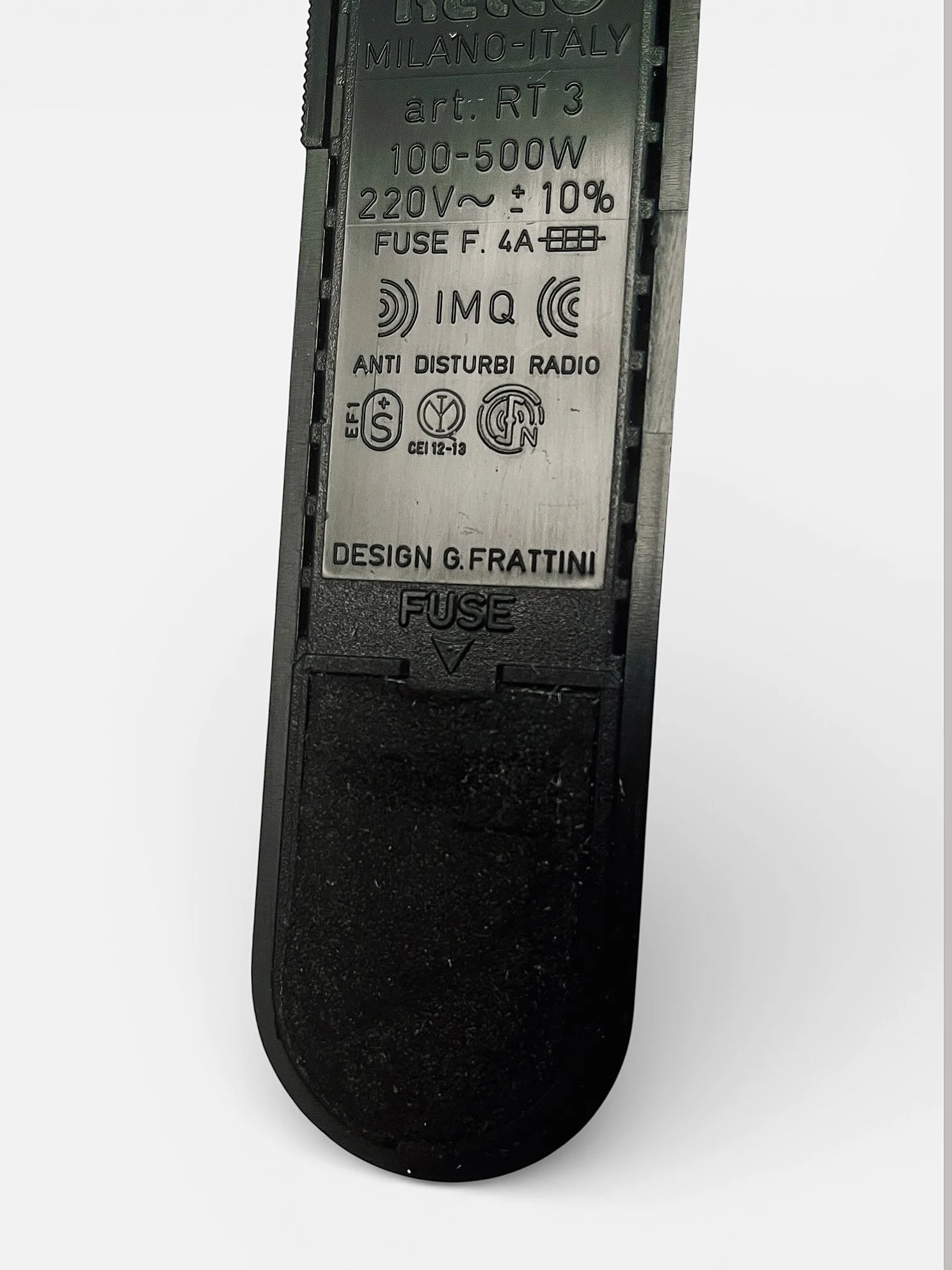 Italian design floor lamp in brass by Gianfranco Frattini, 1980's