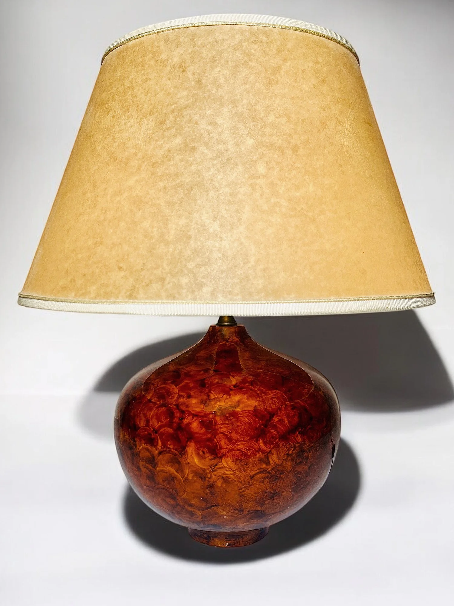 Tortoise shell lamp