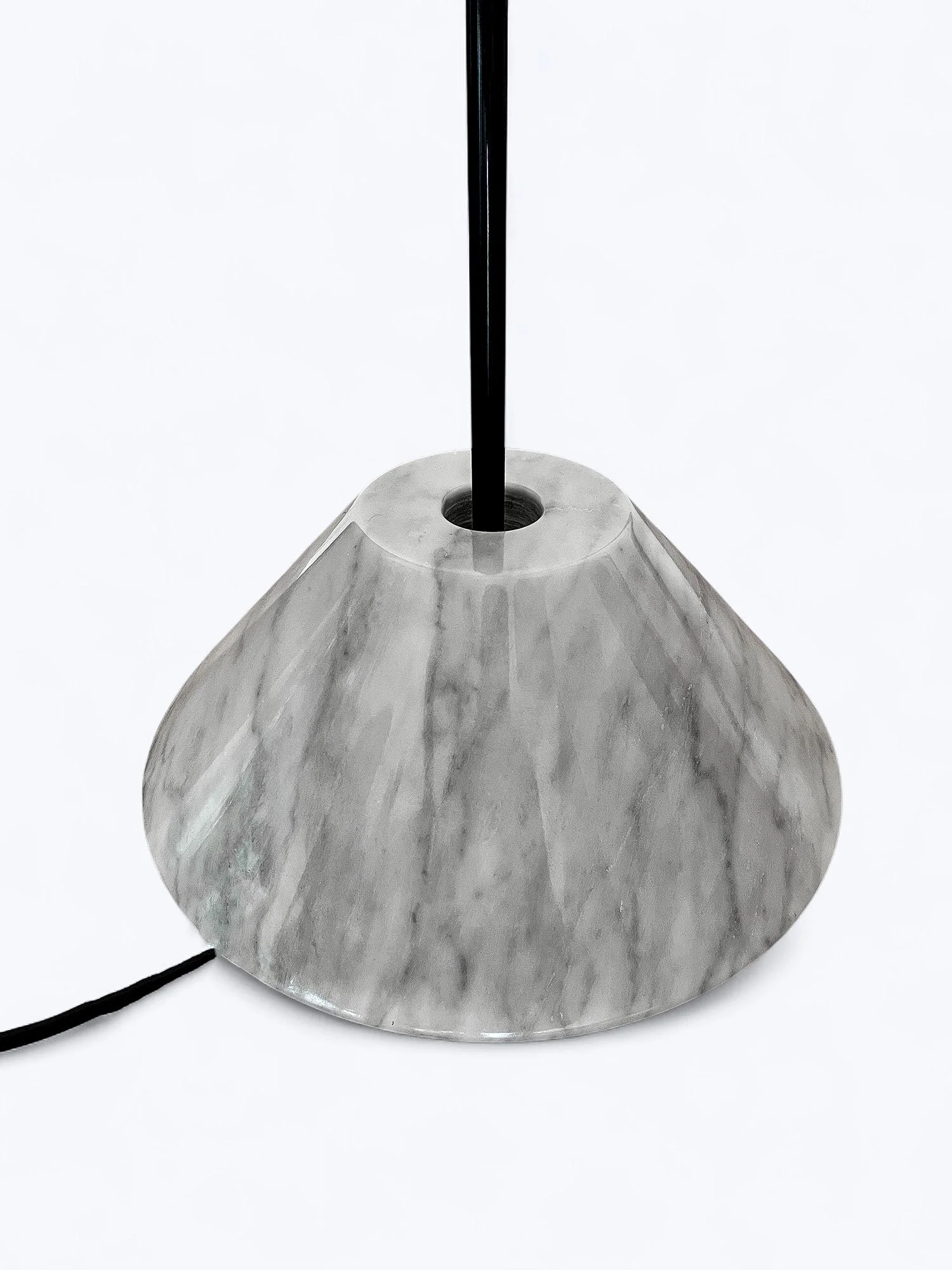 Vico Magistretti, snow, floor lamp snow, oluce, italian design