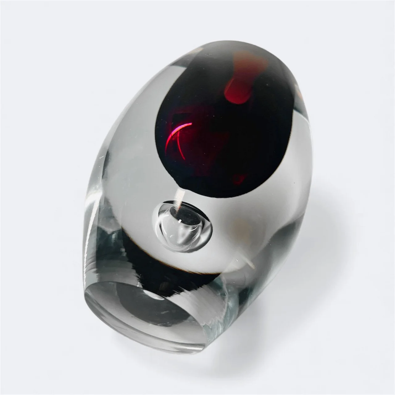 Stunning Czech art glass vase, Jeronim Tišljar, Beránek