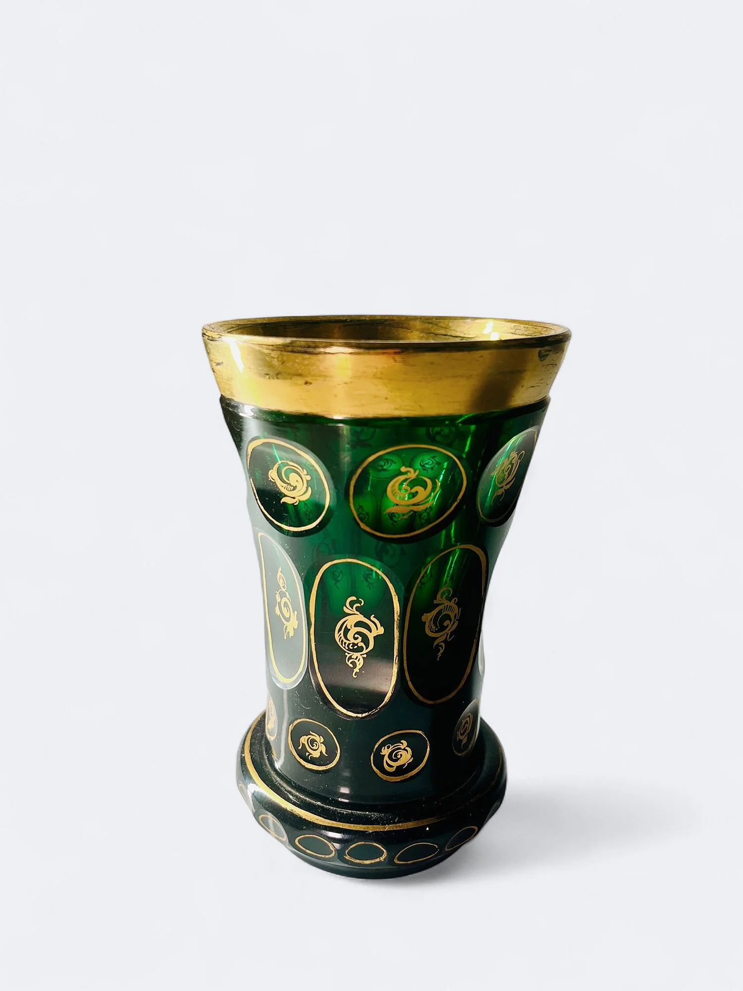 Bohemian Lithyalin Glass vase, 19th century