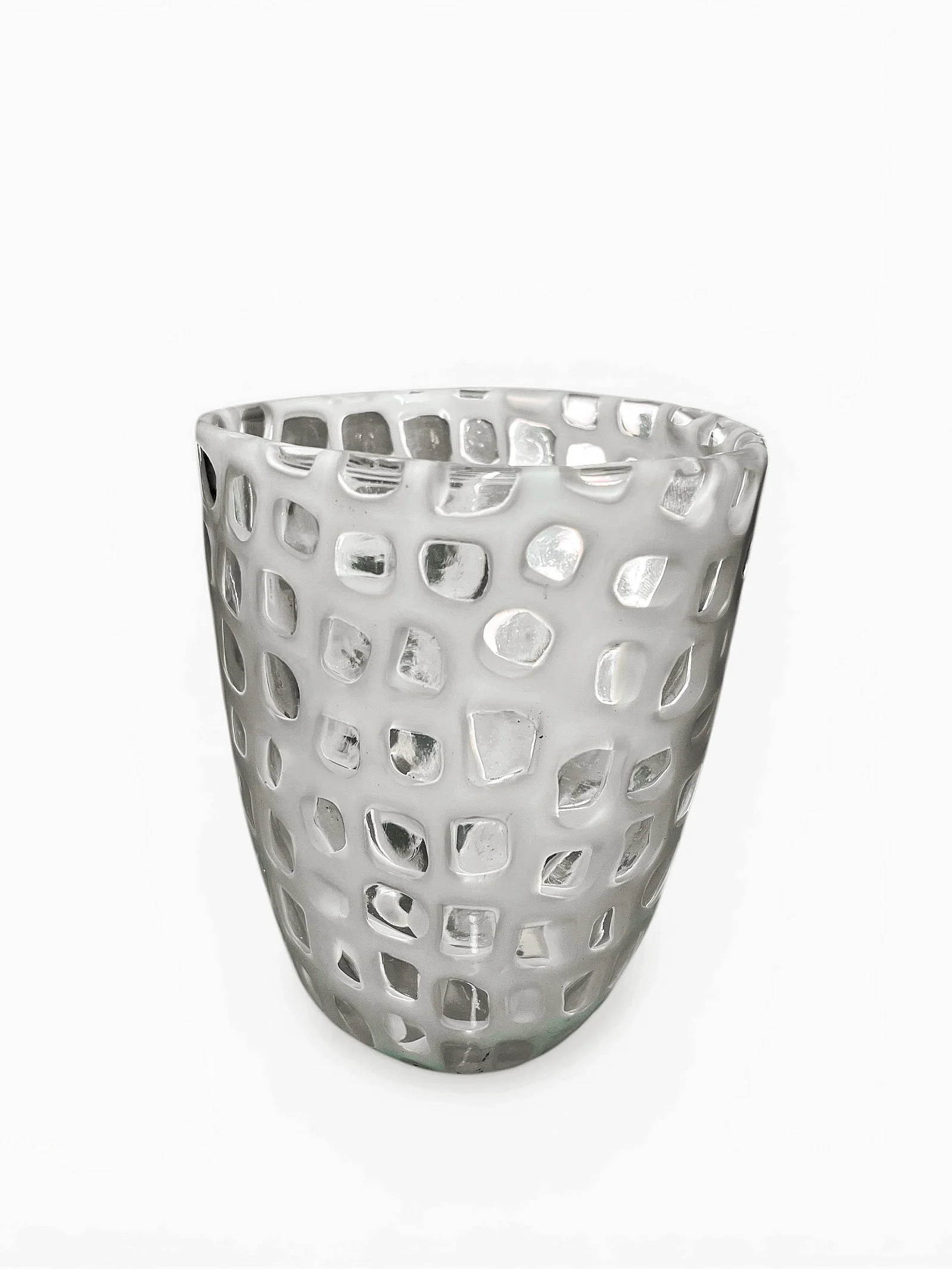 Tobia Scarpa, Venini, Occhi, Murrine Glass, Murano Glass, lattimo glass