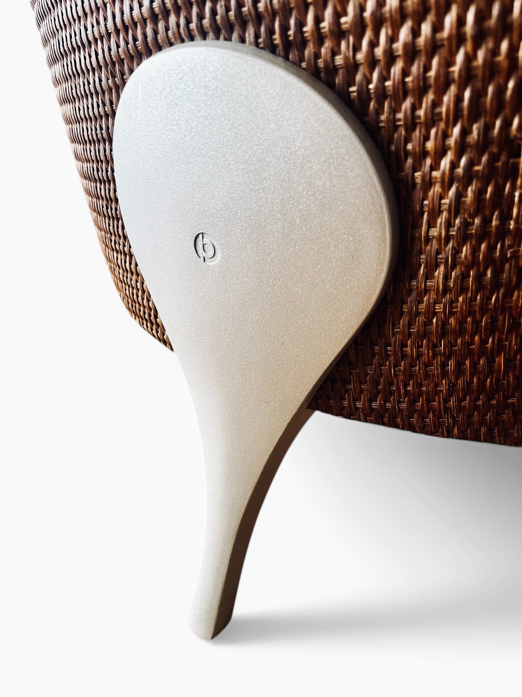 bonacina rattan armchairs