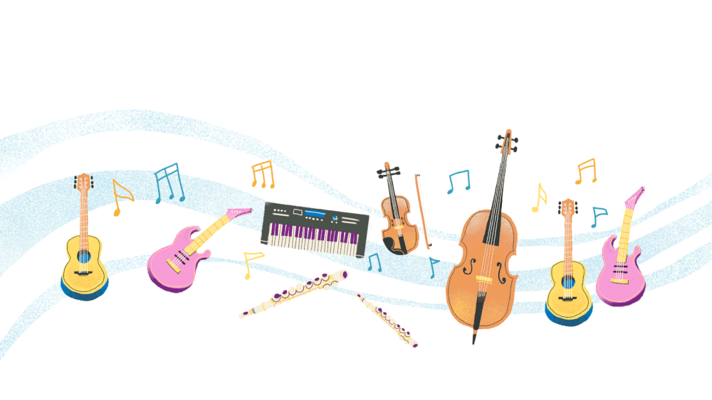 View 18 Musical Instruments Clipart Gif