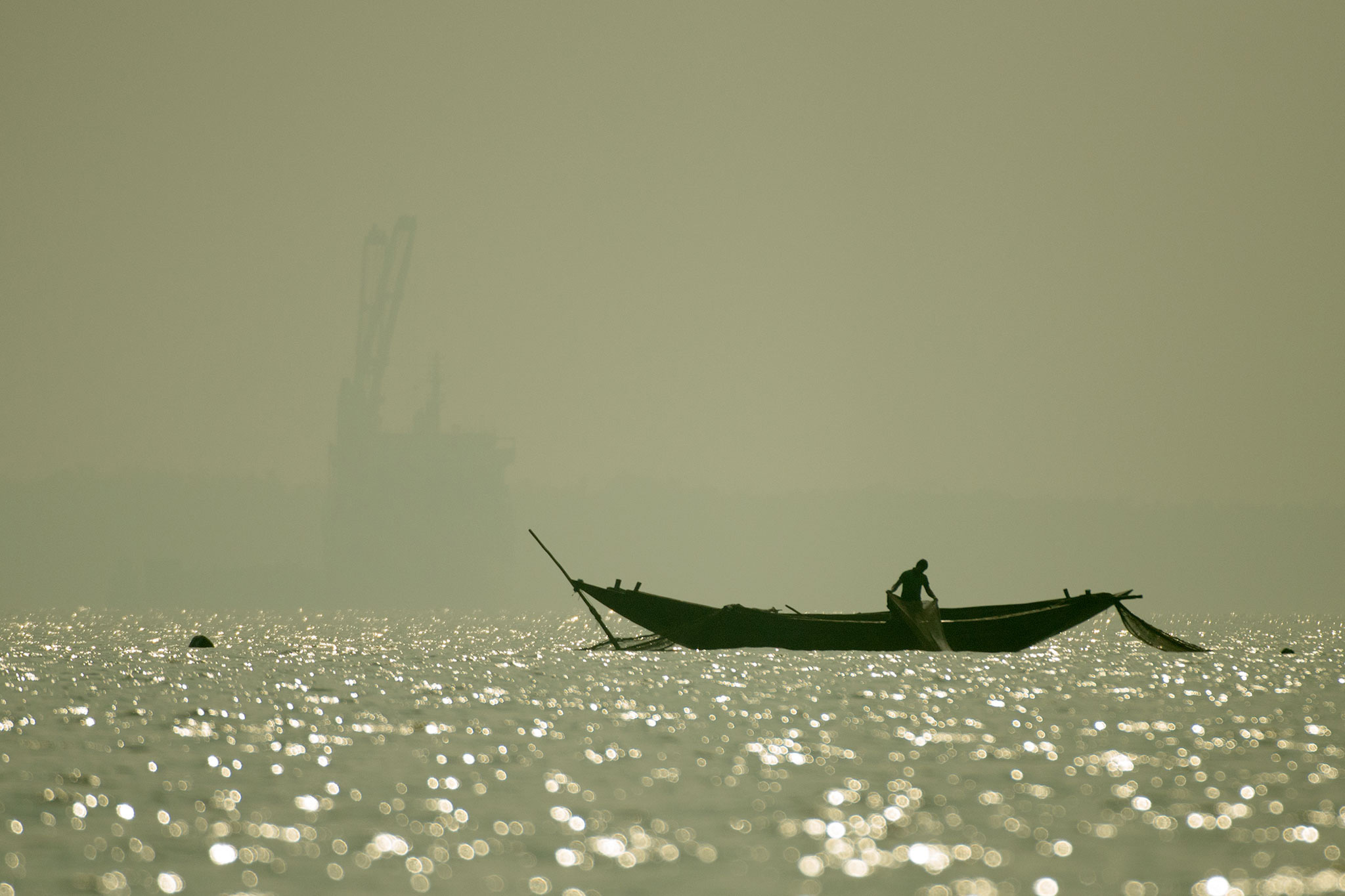 In the shadow of development