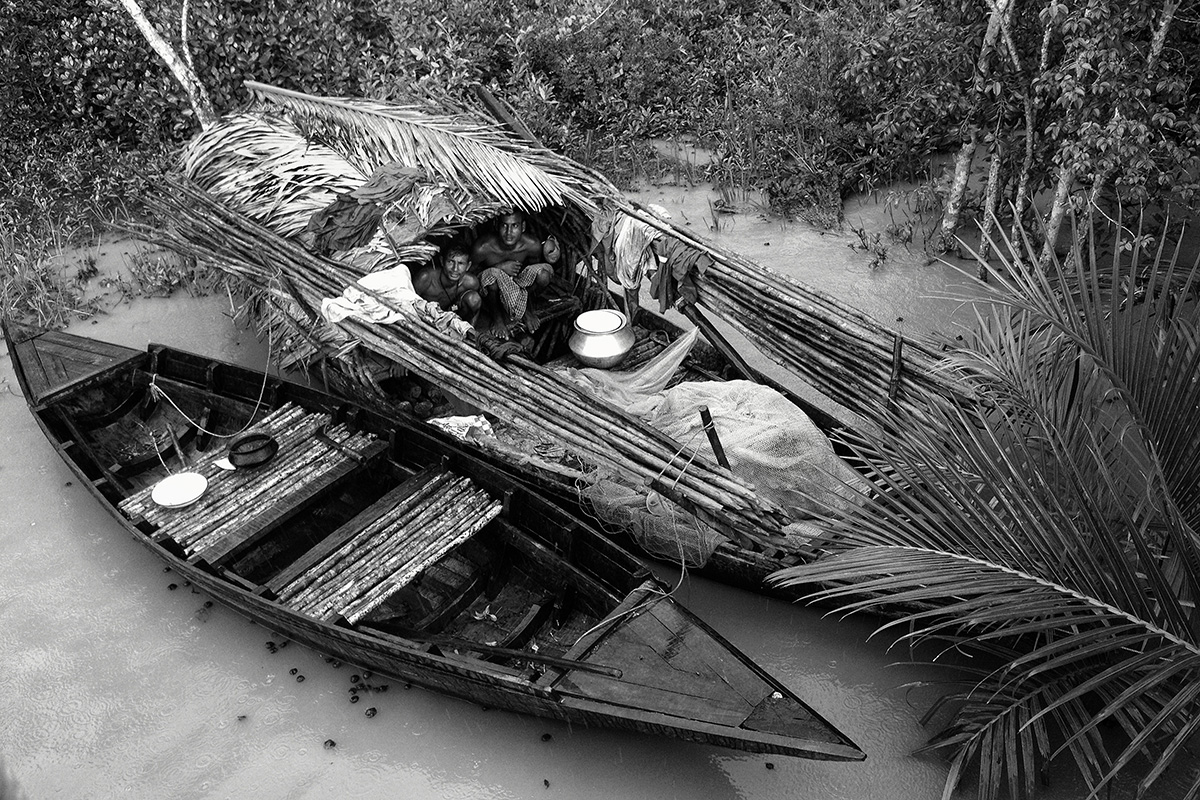 These two shrimp fishermen were huddled in a palm cove out of sight. “The pirates came last night. They began to beat up my brother. We begged them to let him go. They did, but they took our trawler. Now we have five days to come up with 5,000 Taka (about $65).” What might seem like a small sum to us is an insurmountable obstacle to fishermen who barely make $1 a day.